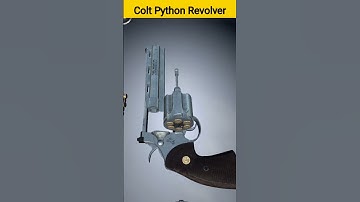 How Revolver Gun actualy work, colt python .357 megnum
