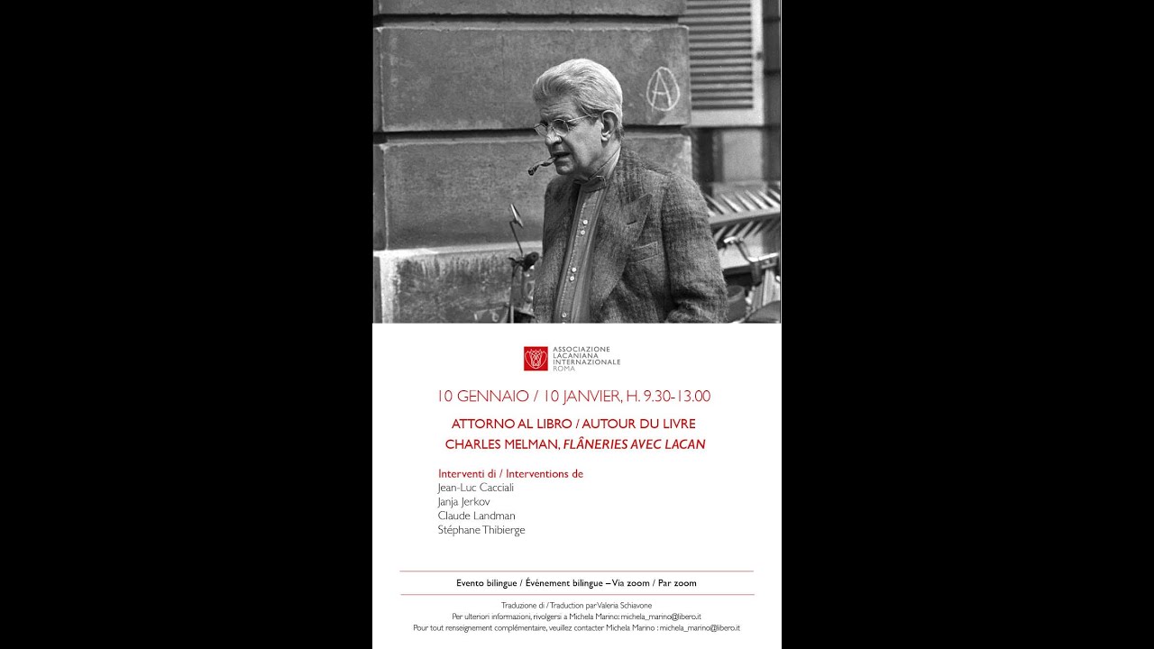 Jean-Luc Cacciali, Janja Jerkov, Claude Landman, Stéphane Thibierge FLÂNERIES AVEC LACAN