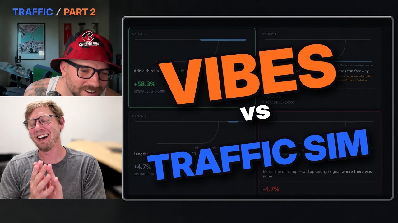 Part 2 thumbnail: can vibes fix Chicago traffic