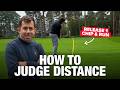 How to judge distances when chipping
