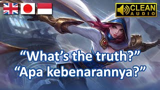 Natalia Voice & Quotes (Terjemahan) | Mobile Legends Indonesia