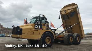 Lot 293 - 2014 Cat 740B 6X6 Articulated Dump Truck Sn 02628
