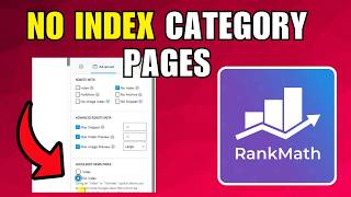 How To Noindex Category Pages In Rank Math (2026) (Best Method)