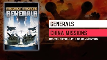 C&C Generals - China Mission 1 - The Dragon Awakes [Brutal / Patch 1.08] 1080p