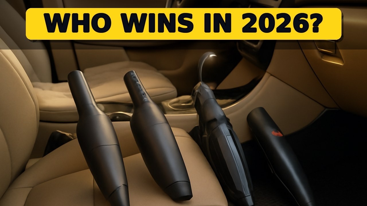Top 5 Best Handheld Car Vacuum Cordless 2026 - Keep Your Vehicle Spotless