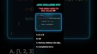 Why Does Java Print [I@ Instead of Array Values? 😱