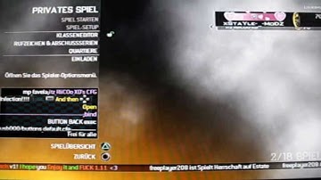 Hosting buttons_default.cfg INFECTION LOBBY on 1.14 MW2!!! (PS3)