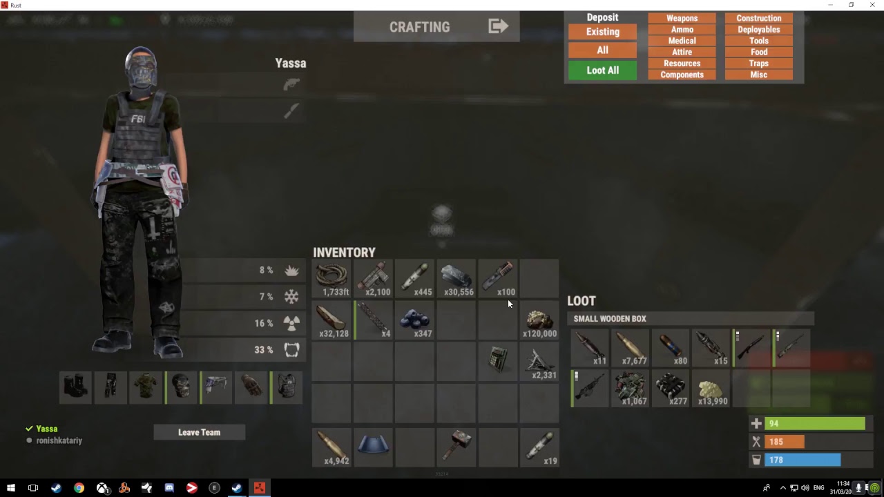 Rust - x100 Modded Server - The Walking Dead - YouTube