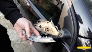 Changing the indicator light by the mirrors VW Golf 5 (Tutorial)