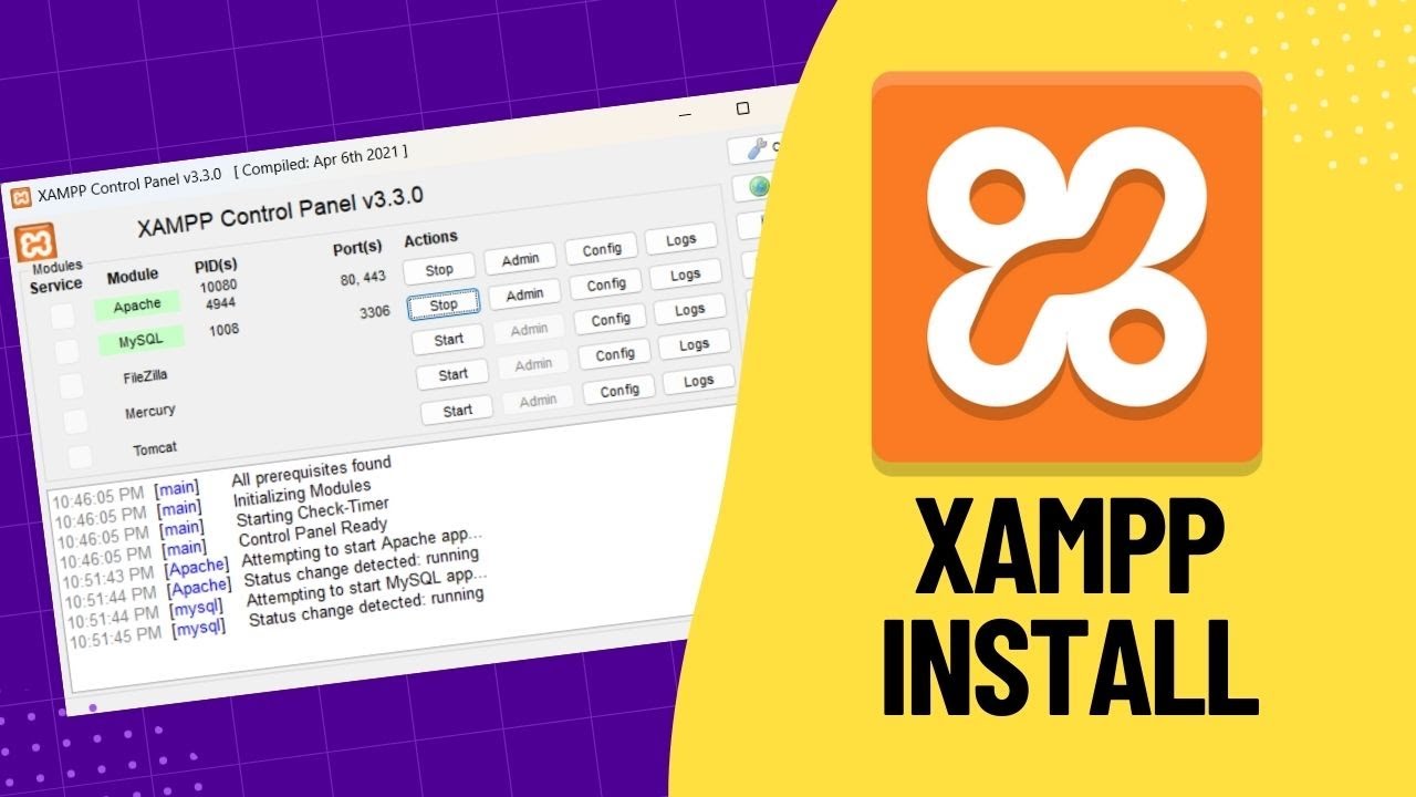 How to Install XAMPP Server on Windows 11 💻🎮#xampp #phpmyadmin - YouTube