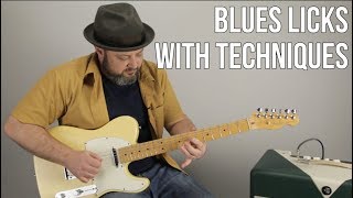 Blues Rock Licks and Solo Techniques