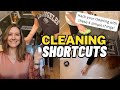 CLEANING “SHORTCUTS” That Actually Work! 4 Ways to Hack Your Cleaning Routine