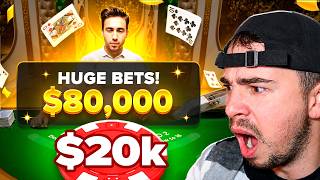 I Bet Over $80,000 On PRIVE Blackjack!!!