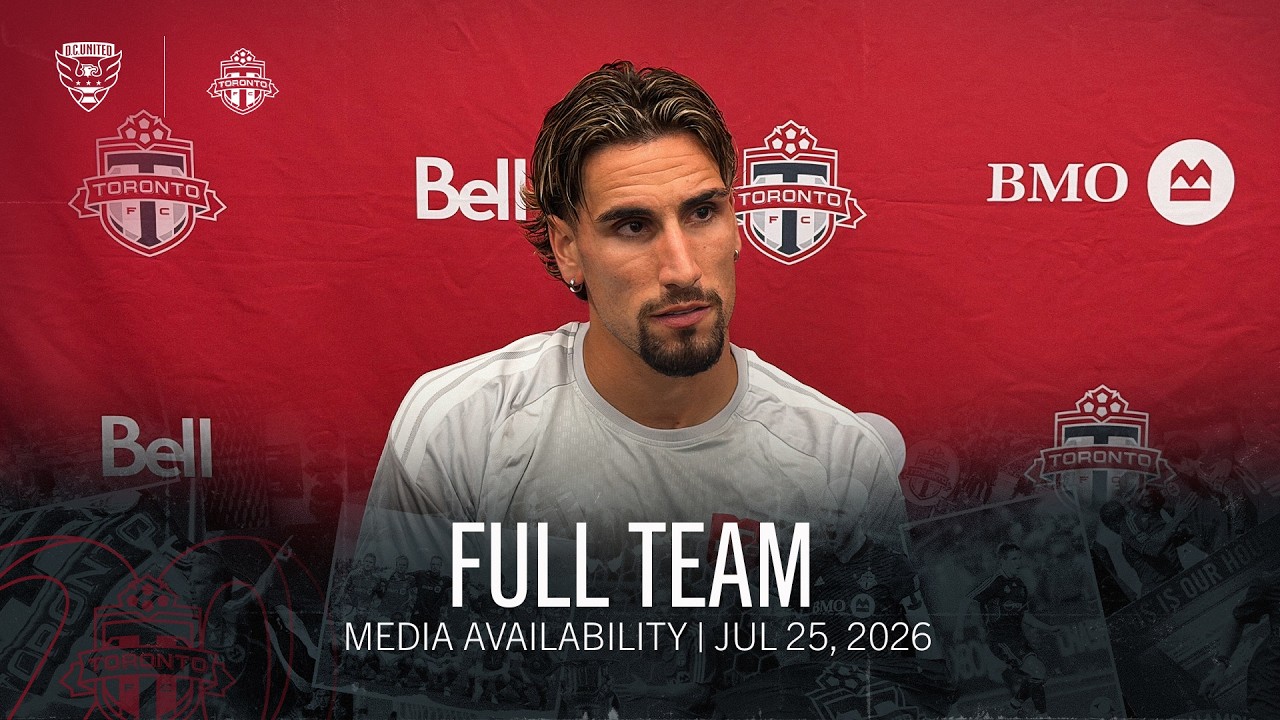 POSTGAME SOUND | Toronto FC Full Media Availability - July 25, 2026