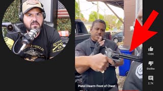 Pistol Disarm Front of Chest