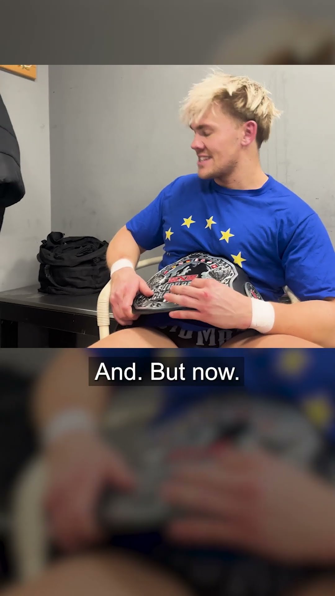 Levaniel glaubt weiterhin, wXw European Champion zu sein