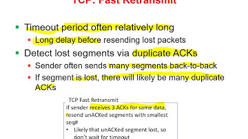 19 - TCP Fast Retransmit
