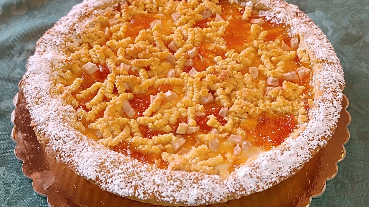 CROSTATA PERE E RICOTTA DELIZIOSA