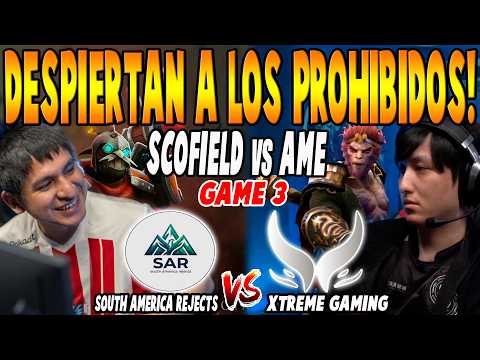SOUTH AMERICA REJECTS vs XTREME GAMING [GAME 3] BO3 - SCOFIELD vs AME - PGL WALLACHIA 8 DOTA 2