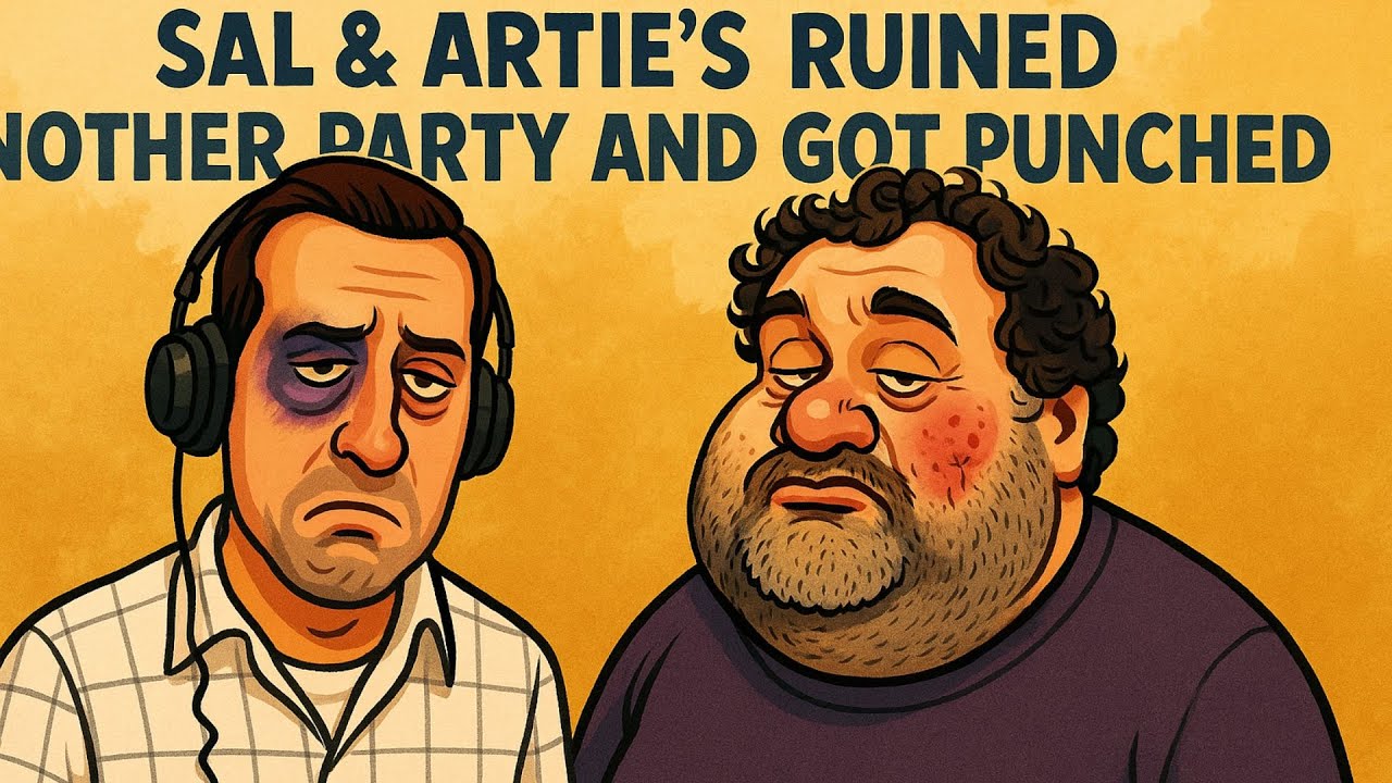 Sal & Artie's Ruined Another Party And Got Punched -howard sten show