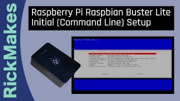 Raspberry Pi Raspbian Buster Lite Initial (Command Line) Setup