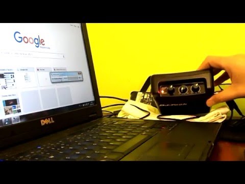 DJ Tech mini amp line-out test with harmonica