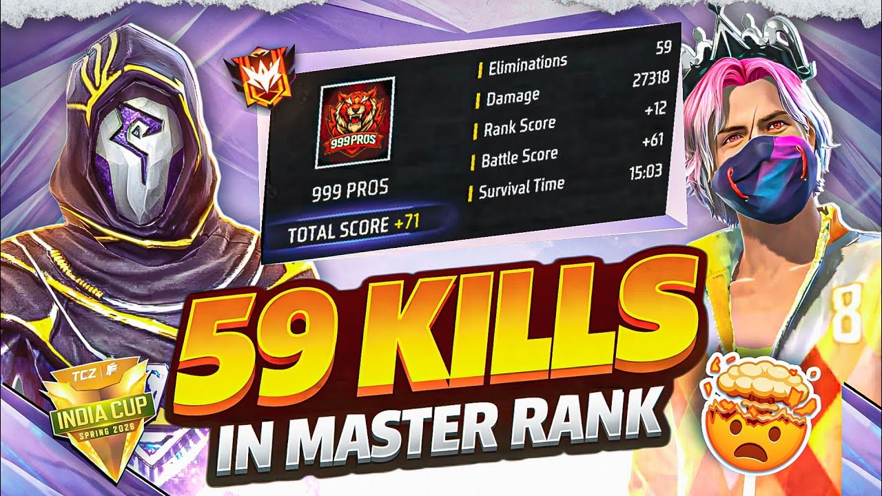 59 KILLS IN MASTER LOBBY 😳 FFMIC QUALIFIER🔥 STRATEGY🎯 CAN WE QUALIFY?  