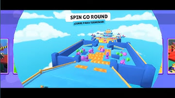 ✅  Stumble Guys - spin go round ¡INCREÍBLE VICTORIA!  ¡BOT BASH TEAMS!.