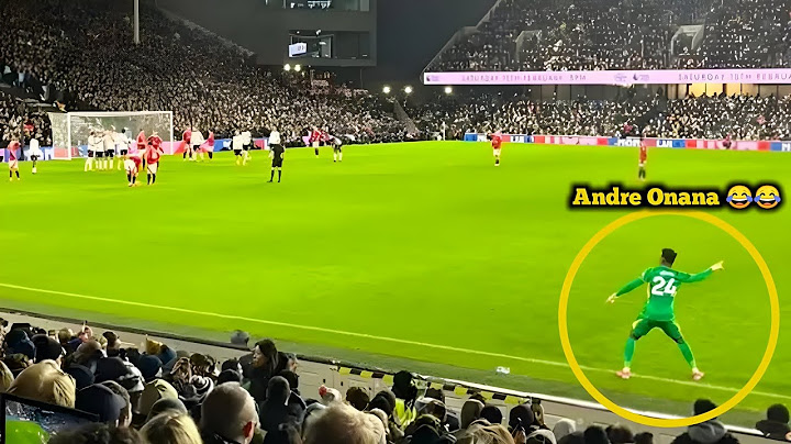Andre Onana's funny touchline moment during Fulham vs Man United Match