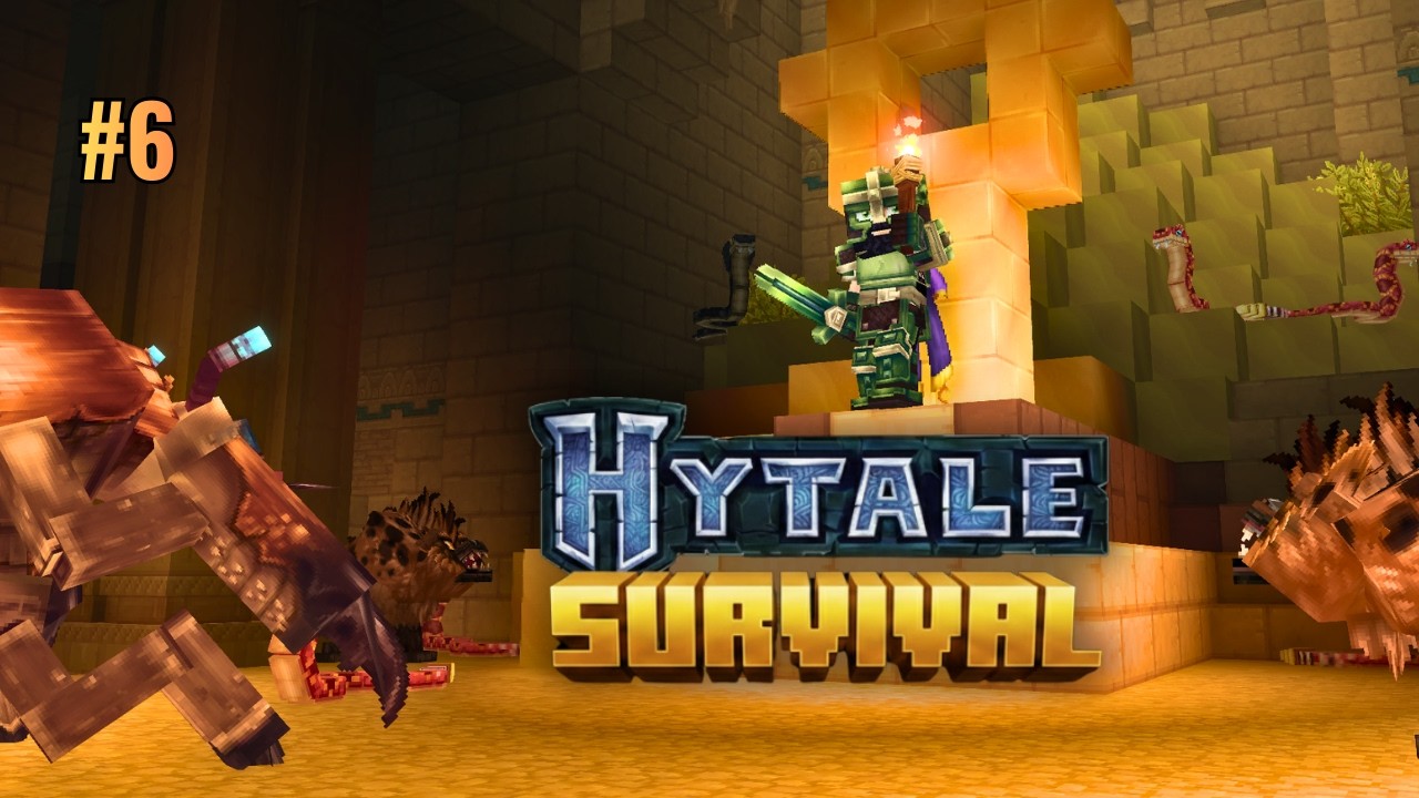 Antik Mısır Tapınağı Keşfi: Hytale Survival #6