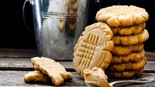 Grandma's Old Fashioned Peanut Butter Cookies Recipe!