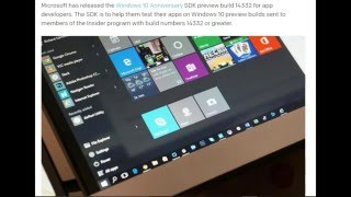 WINDOWS SDK PREVIEW BUILD