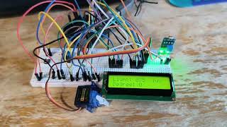 Embedded Systems Mini Project: Arduino-Based Light Intensity Measurement and Servo Control System