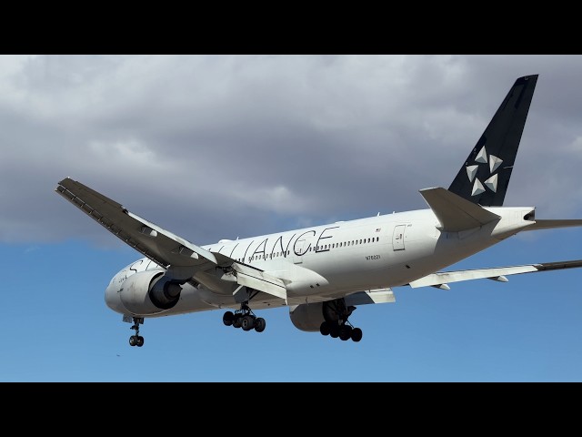 1L arrival – *Star Alliance Livery* United Airlines Boeing 777