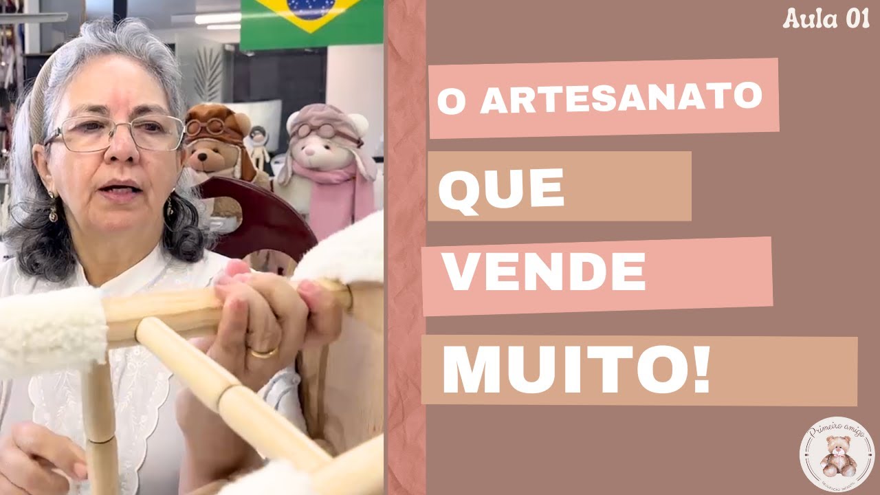 Aprenda a fazer banquinhos de pelúcia para criança! Faça uma renda extra com artesanato em casa