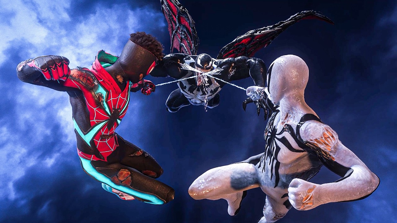 Spiderman Vs Venom Final Mission- Ultra Settings- 4K60FPS- PC Gameplay- Ray Tracing- ON