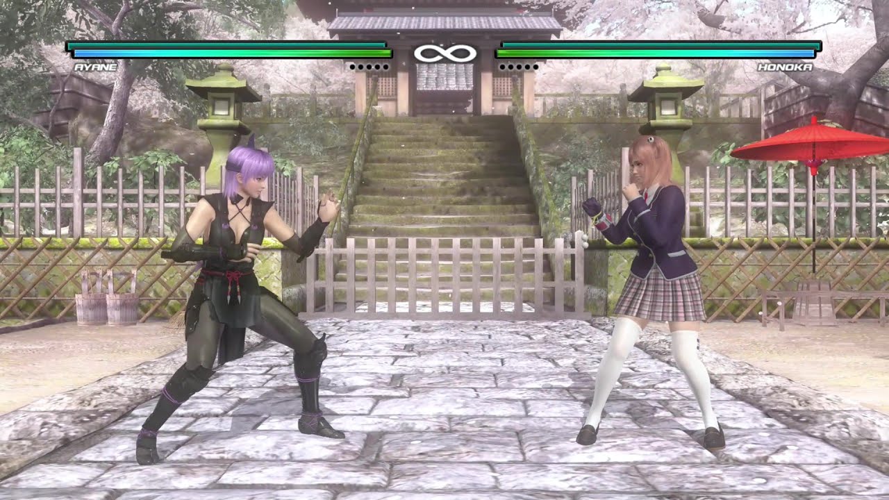 DEAD OR ALIVE 5 - Ayane & Ryu Hayabusa VS Honoka & Brad Wong - Tag Team ...