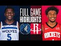 Game Recap: Timberwolves 122, Rockets 95