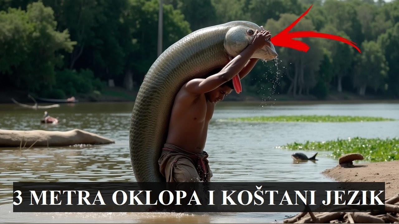 Njene Ljuske Režu Metal, A Pirane U Užasu Bježe Od Ove Ribe!