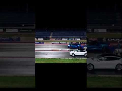 Drag Racing Tesla