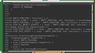 GlitterIDE BTS - JS Code Generation
