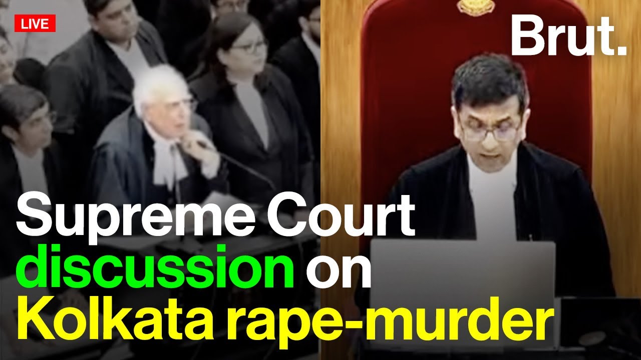 REPLAY: Supreme Court takes up Kolkata rape-murder case - YouTube