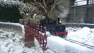 Winter 2017: Snow on the Dragons Friendly Light Railway