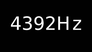 Speaker Sound Test 4392Hz