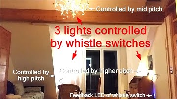 Home automation at your lips - Arduino whistle switch