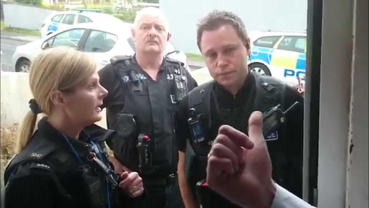 marston bailiff bullies his way into my house with police over a tv