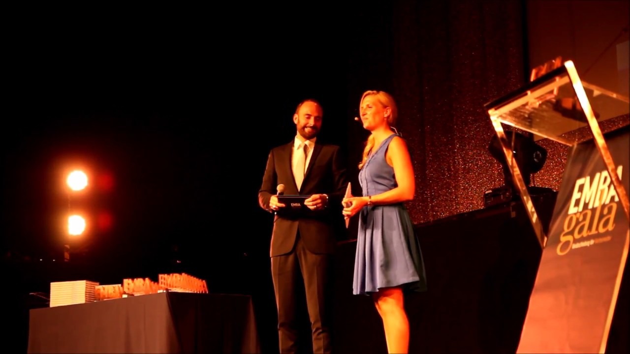 Gala Moderation EMBA Gala 2017 Düsseldorf Galamoderatorin Janine Mehner, Veranstaltungsmoderation