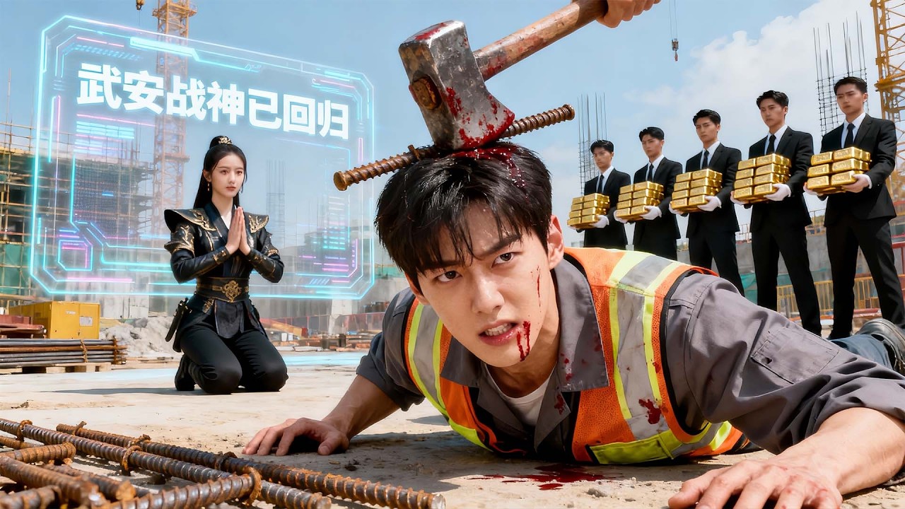 失憶戰神在工地搬磚三年，撞見妻子與權貴偷情！鋼筋砸頭那夜，他想起自己是曾讓敵國聞風喪膽的武安戰神！明天開始，用江山爲聘，血洗恥辱！ MTDJ#逆襲 #打臉 #反轉 #爽劇 #戰神