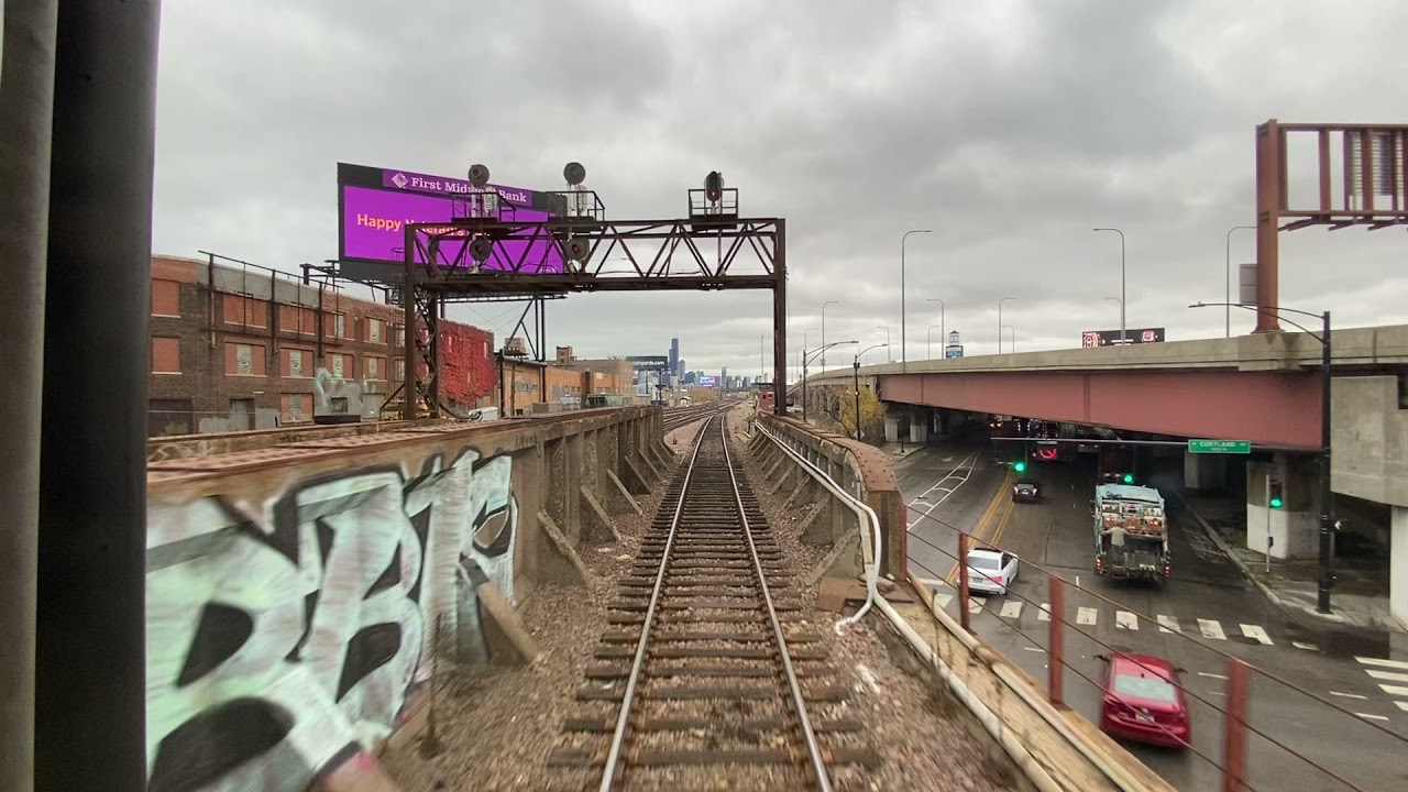 Metra train 617/UP NW line/Ogilvie Trans. Center Chicago to Norwood