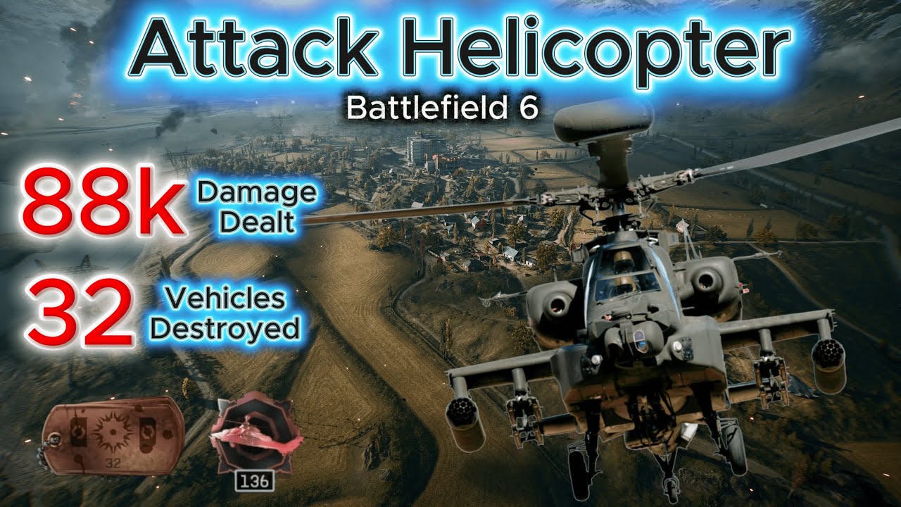 I Destroyed 32 Vehicles in ONE Match – 88,000 Damage! (Battlefield 6)